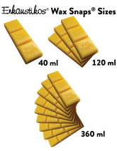 Yellow Wax Medium Wax Snaps